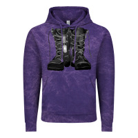 Cloud Purple soldier boots Vintage Hoodie - RanaPortraitStore