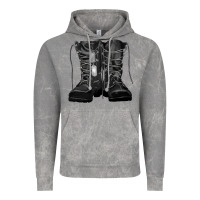 Cloud Rock soldier boots Vintage Hoodie - RanaPortraitStore
