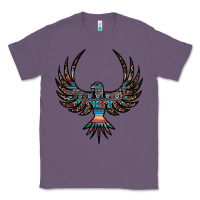 Lavender aztec leopard thunderbird Classic Tee - RanaPortraitStore