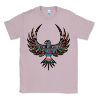 Lilac aztec leopard thunderbird Classic Tee - RanaPortraitStore
