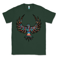 Sports Green aztec leopard thunderbird Classic Tee - RanaPortraitStore