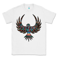 White aztec leopard thunderbird Classic Tee - RanaPortraitStore
