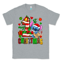 Heather Grey my first christmas stitch Classic Tee - AdoDesignShop
