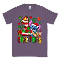 Lavender my first christmas stitch Classic Tee - AdoDesignShop