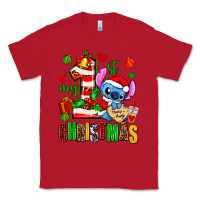 Red my first christmas stitch Classic Tee - AdoDesignShop