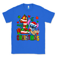 True Royal my first christmas stitch Classic Tee - AdoDesignShop