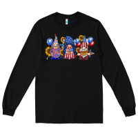Black america gnomes Long Sleeve Tee - RacoonDesign