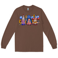 Chestnut america gnomes Long Sleeve Tee - RacoonDesign