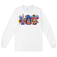 White america gnomes Long Sleeve Tee - RacoonDesign
