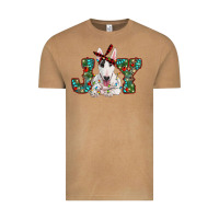 Vintage Camel Christmas joy bull terrier Vintage Tee - RanaPortraitStore