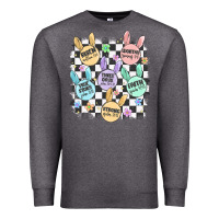 Charcoal Heather easter bunny candy Premium Sweatshirt - MaliasSmallBusiness