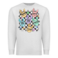 Oatmeal Heather easter bunny candy Premium Sweatshirt - MaliasSmallBusiness