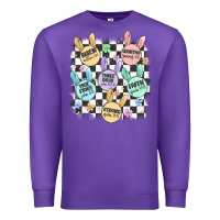 Purple easter bunny candy Premium Sweatshirt - MaliasSmallBusiness