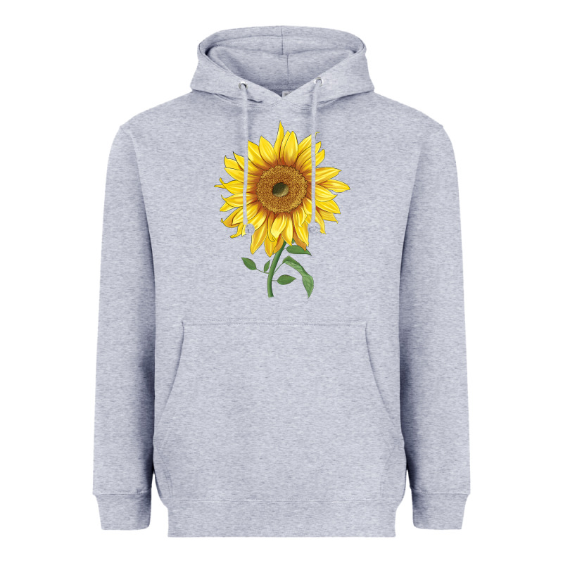 Bambino Sunflower Heavyweight Hoodie by LillyAllenDesigns | Teevron