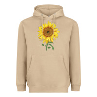 Mushroom bambino sunflower Heavyweight Hoodie - LillyAllenDesigns
