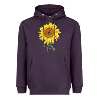 Plum bambino sunflower Heavyweight Hoodie - LillyAllenDesigns
