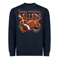 Navy busy raising ballers football Heavyweight Sweatshirt - texasbilliewilder
