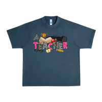 Midnight Navy race teacher Urban Heavy Tee - Zillion Design Studio