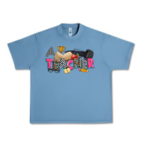 Pebble Blue race teacher Urban Heavy Tee - Zillion Design Studio