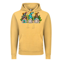 Vintage Mustard cactus gnomes Vintage Hoodie - Zillion Design Studio