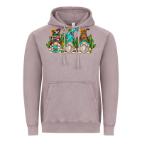 Vintage Zinc cactus gnomes Vintage Hoodie - Zillion Design Studio