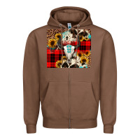 Chestnut bullskull Sunflower Zipper Hoodie - JahusDesignShop