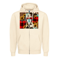 Sandshell bullskull Sunflower Zipper Hoodie - JahusDesignShop