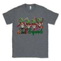 Charcoal Heather Elf squad skulls Classic Tee - FaDigitalArtStudio