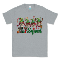 Heather Grey Elf squad skulls Classic Tee - FaDigitalArtStudio