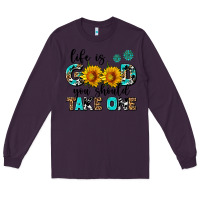 Plum life is good you should get one Long Sleeve Tee - AdoDesignShop