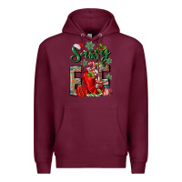 Burgundy sassy elf Premium Hoodie - MaliasSmallBusiness