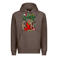 Coffee sassy elf Premium Hoodie - MaliasSmallBusiness