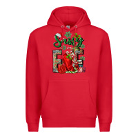 Red sassy elf Premium Hoodie - MaliasSmallBusiness