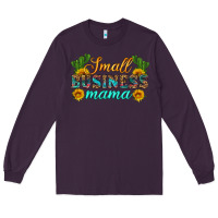 Plum small business mama Long Sleeve Tee - HRA Design Shop