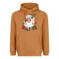 Meerkat Believe Christmas Heavyweight Hoodie - NancyCooperArtShop