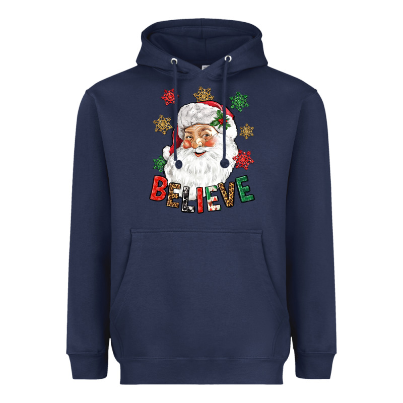 Believe Christmas Heavyweight Hoodie by NancyCooperArtShop | Teevron