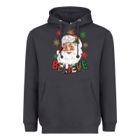 Smoke Believe Christmas Heavyweight Hoodie - NancyCooperArtShop