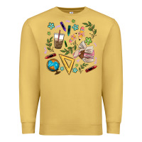 Antique Gold teacher tools Premium Sweatshirt - MaliasSmallBusiness