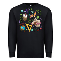 Black teacher tools Premium Sweatshirt - MaliasSmallBusiness