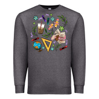 Charcoal Heather teacher tools Premium Sweatshirt - MaliasSmallBusiness