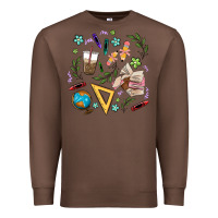 Chestnut teacher tools Premium Sweatshirt - MaliasSmallBusiness