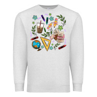 Oatmeal Heather teacher tools Premium Sweatshirt - MaliasSmallBusiness