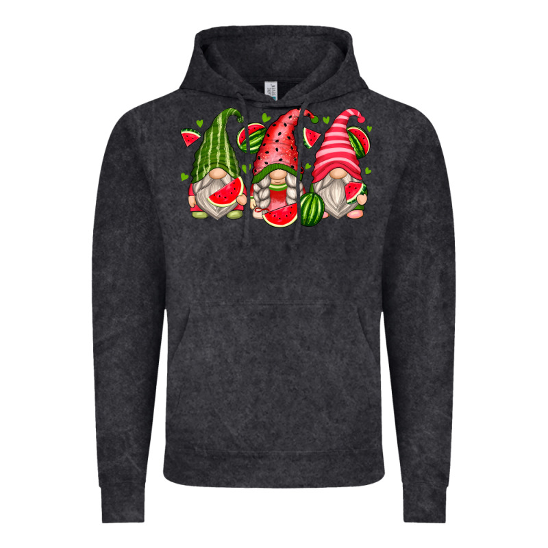 Watermelon Gnomes Vintage Hoodie by Zillion Design Studio | Teevron