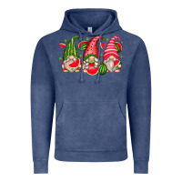 Vintage Denim watermelon gnomes Vintage Hoodie - Zillion Design Studio