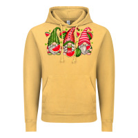 Vintage Mustard watermelon gnomes Vintage Hoodie - Zillion Design Studio