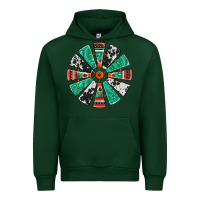 Forest Green western windmill Urban Hoodie - Jasminsmagicworld