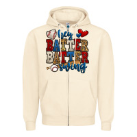 Sandshell hey batter batter swing baseball Zipper Hoodie - Jasminsmagicworld