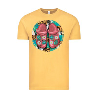 Vintage Mustard western crocin Vintage Tee - texasbilliewilder