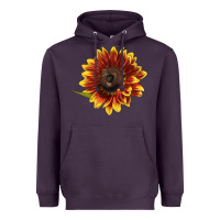 Plum ring o fine sunflower Heavyweight Hoodie - LillyAllenDesigns