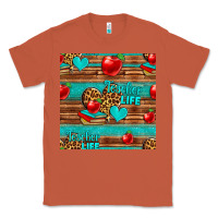 Copper teacher life seamless pattern Classic Tee - HRA Design Shop